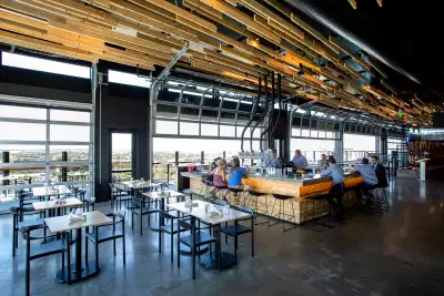 Denver, Colorado | The Woods rooftop bar and restaurant at The Source Hotel