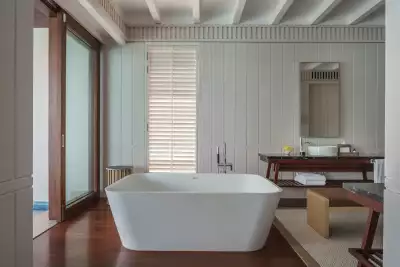 Best honeymoon destinations | Presidential Villa Master Bathroom at Park Hyatt St. Kitts Christophe Harbour