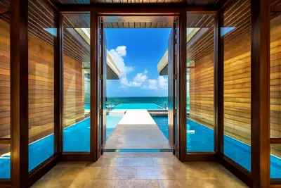 Best honeymoon destinations | Presidential Villa entrance at Park Hyatt St. Kitts Christophe Harbour