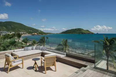 Best honeymoon destinations | Presidential Villa lounge area Park Hyatt St. Kitts Christophe Harbour