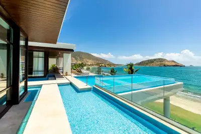 Best honeymoon destinations | Presidential Villa Exterior Pool at Park Hyatt St. Kitts Christophe Harbour