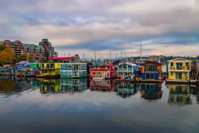 Fisherman's Wharf in Victoria, B.C.