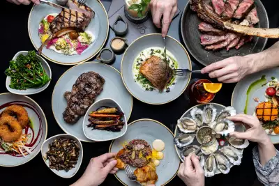 Campbell River | An assortment of dishes at Carve Kitchen at Naturally Pacific Resort