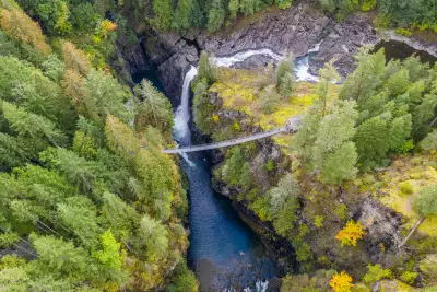 Elk Falls Provincial Park in Campbell River