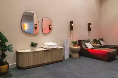 Red light baths at Hotel X Toronto