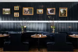Finger Lakes, New York | A banquet inside the Rose Tavern