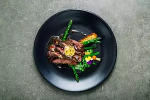 Merrill House, P.E.C. | A steak at The Cellar restaurant