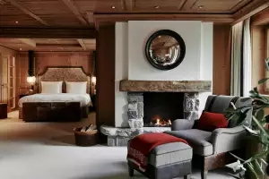 Best honeymoon destinations | A guest room at The Alpina Gstaad, Switzerland
