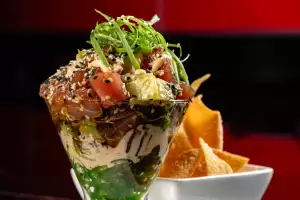South Beach, Miami, Florida | Tuna tartare at Red South Beach