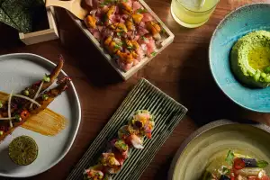 South Beach, Miami, Florida | An assortment of dishes at B&acirc;oli