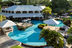 The main pool at Colony Club, Barbados