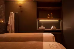 A treatment room at Aire Ancient Baths Toronto