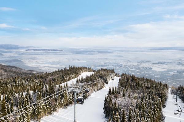 Club Med Charlevoix | The ski lift on Le Massif