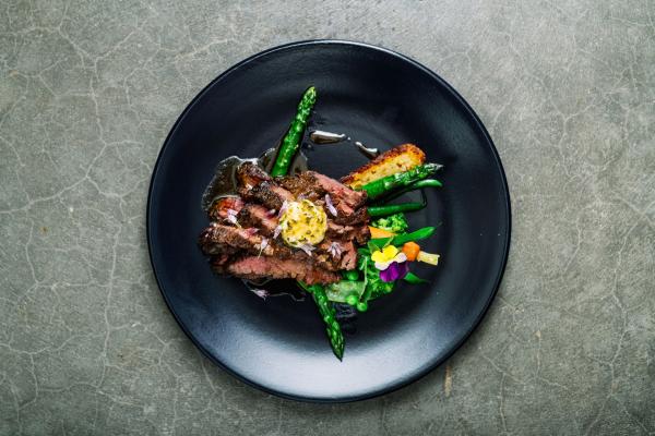 Merrill House, P.E.C. | A steak at The Cellar restaurant