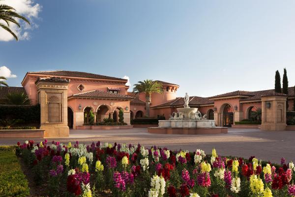 The front entrance to Fairmont Grand Del Mar, San Diego The front entrance to Fairmont Grand Del Mar, San Diego