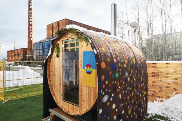 Things to do in Toronto |Abandoned Splendour by Simone Jones in the Public Sweat sauna village