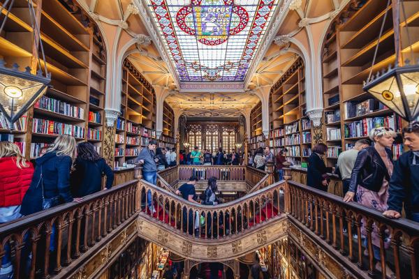 Livraria Lello, Porto Portugal Livraria Lello, Porto Portugal