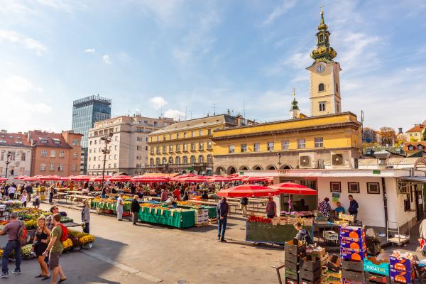 Zagreb, Croatia | Dolac Market Zagreb, Croatia | Dolac Market