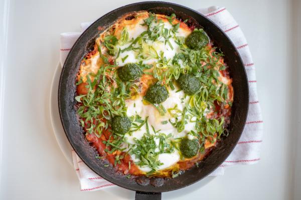 Denver, Colorado restaurants | Shakshouka at Safta