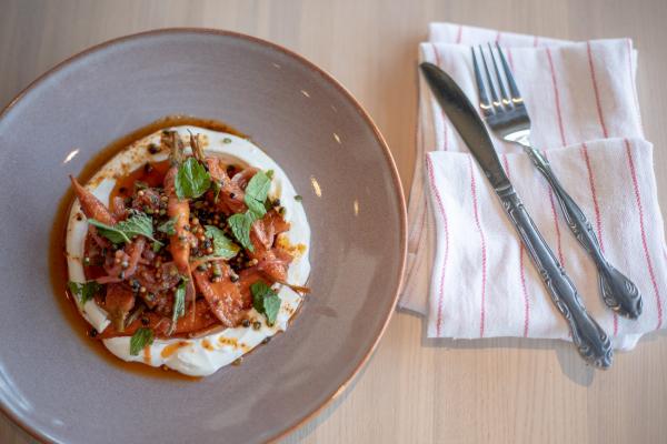 Denver, Colorado restaurants | A dip at Safta
