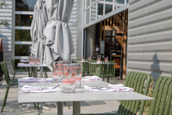 Denver, Colorado restaurants | The patio at Safta