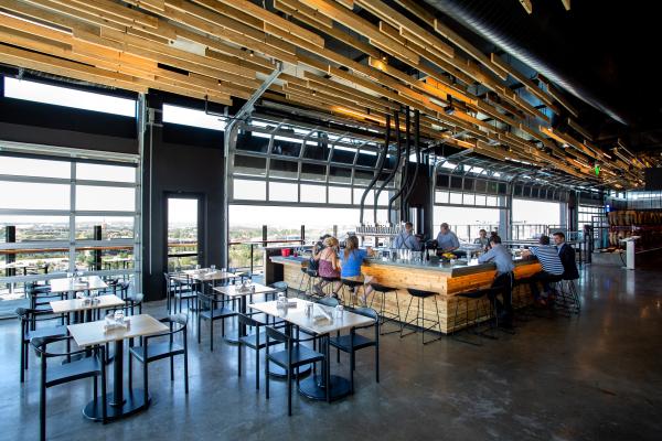 Denver, Colorado | The Woods rooftop bar and restaurant at The Source Hotel