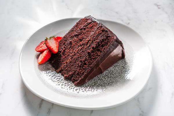 Megalomaniac Wines | Chocolate cake at Megalomaniac winery