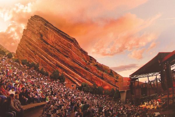 Concerts at Red Rocks Park & Amphitheatre in Denver, Colorado, U.S.A.