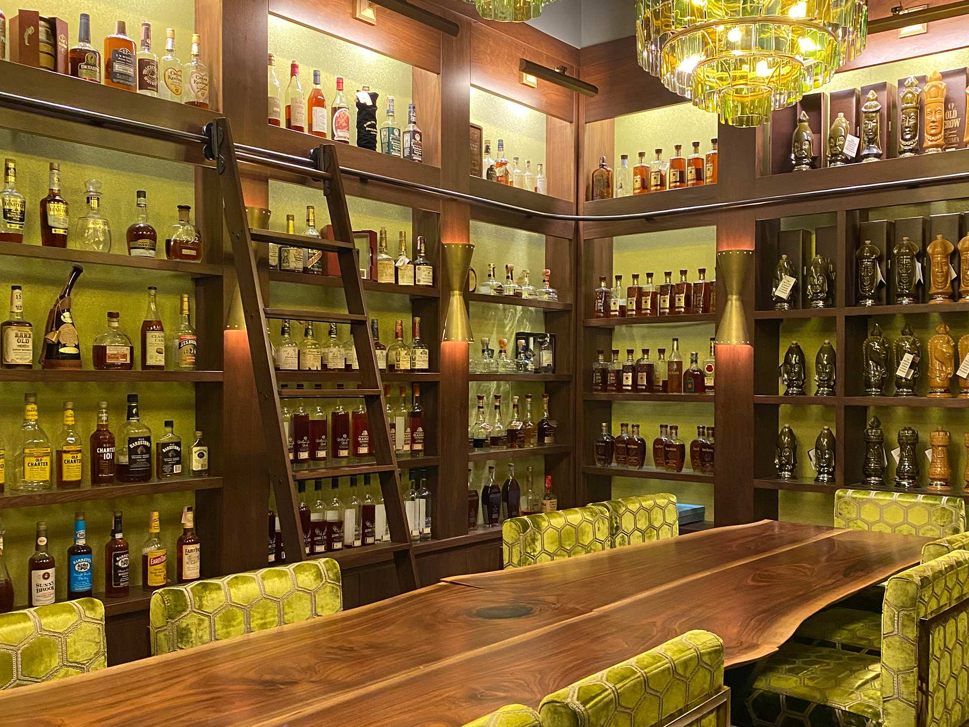 Louisville Kentucky Bourbon | Whiskey Library inside Bardstown Bourbon Co.