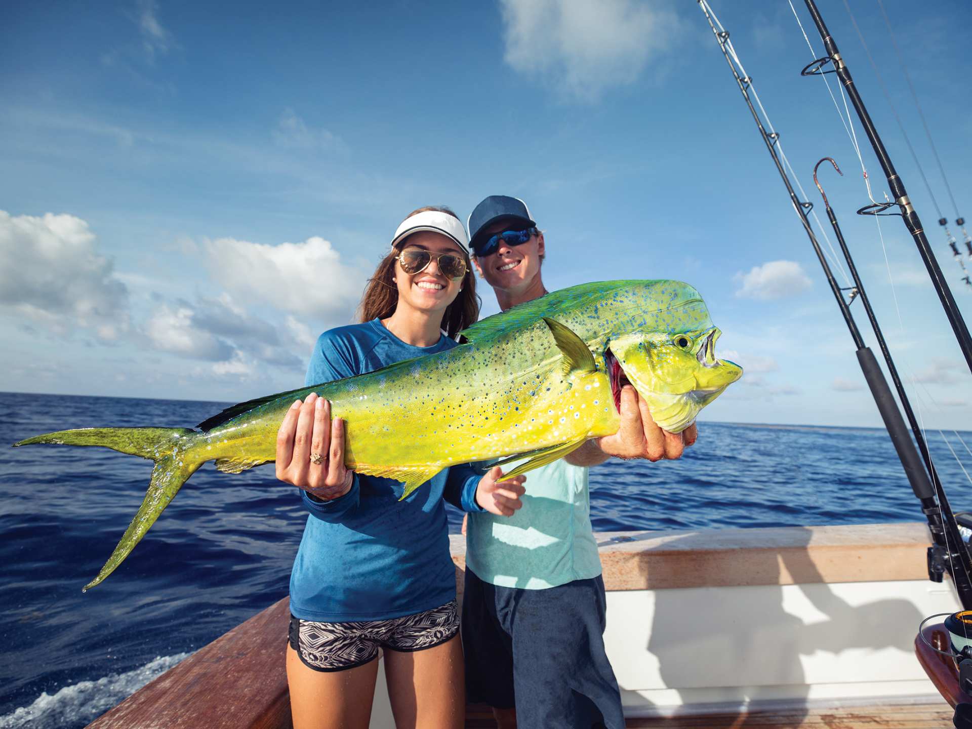 The Florida Keys | A couple fishing in Islamorada