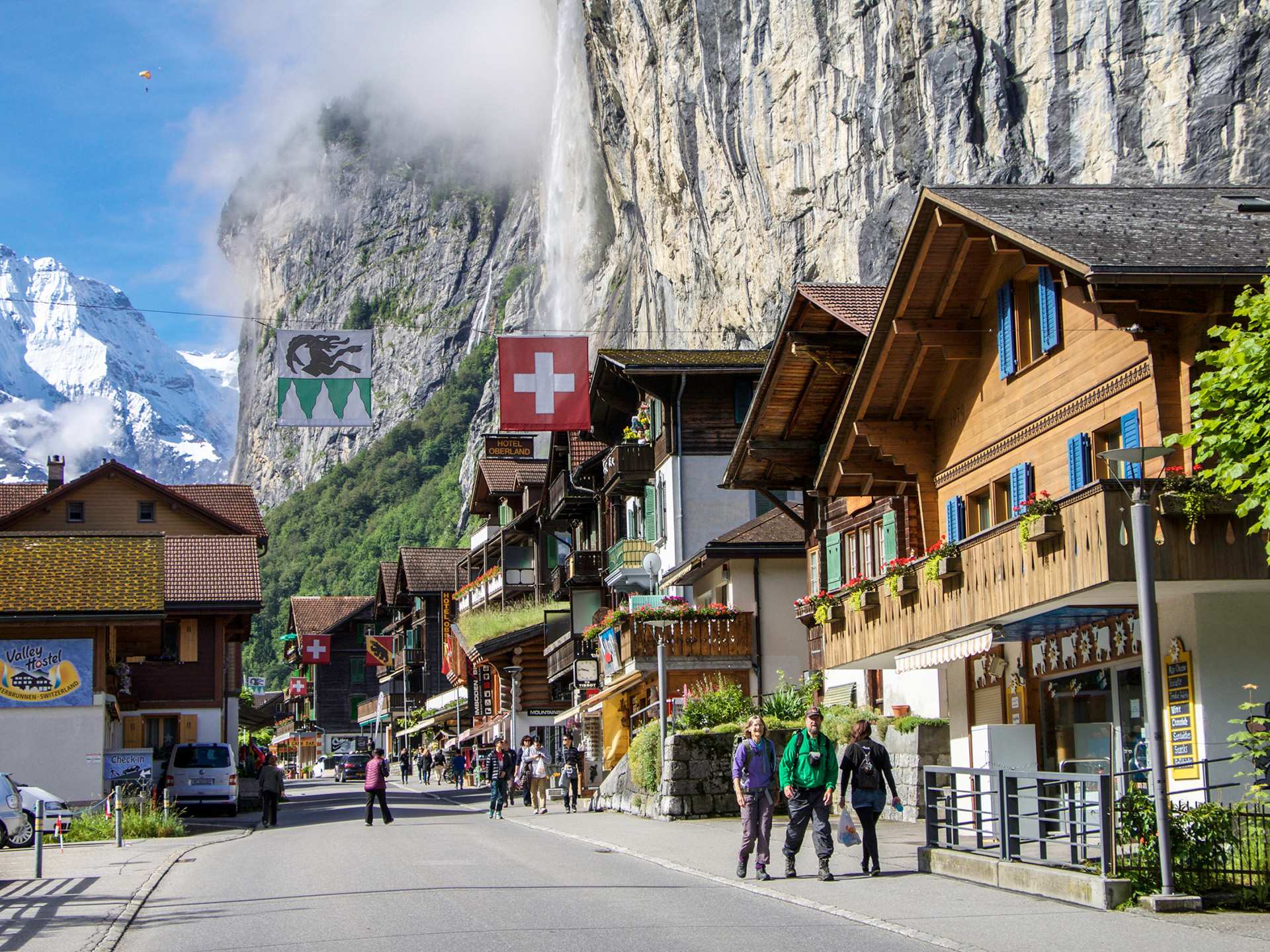 Switzerland Swiss Travel Pass | Lauterbrunnen village in Switzerland