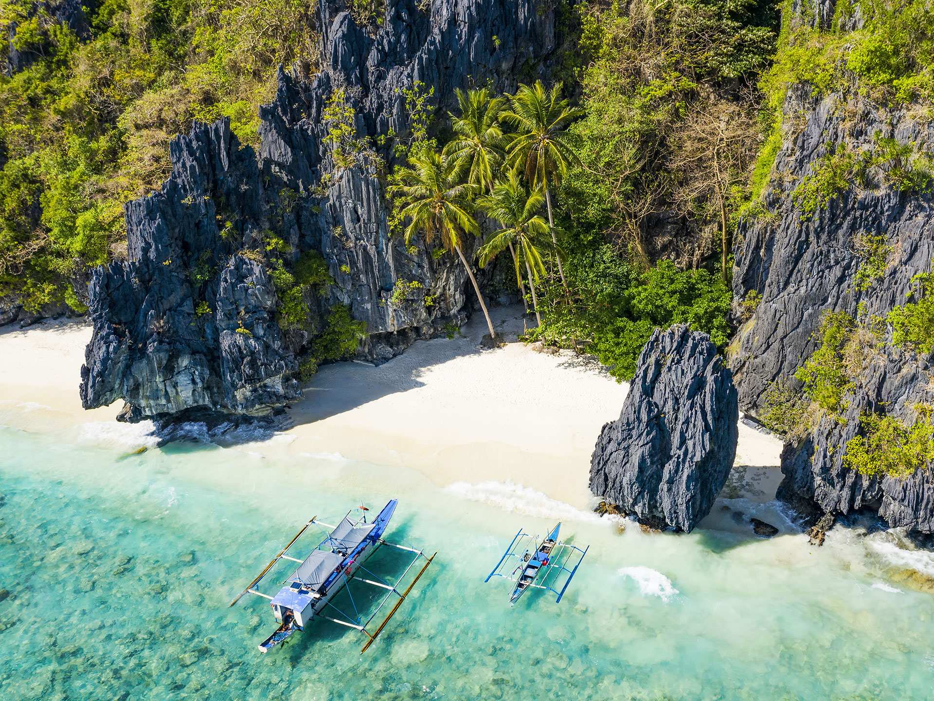 Best beaches in the world | Entalula Beach in El Nido, Palawan, Philippines