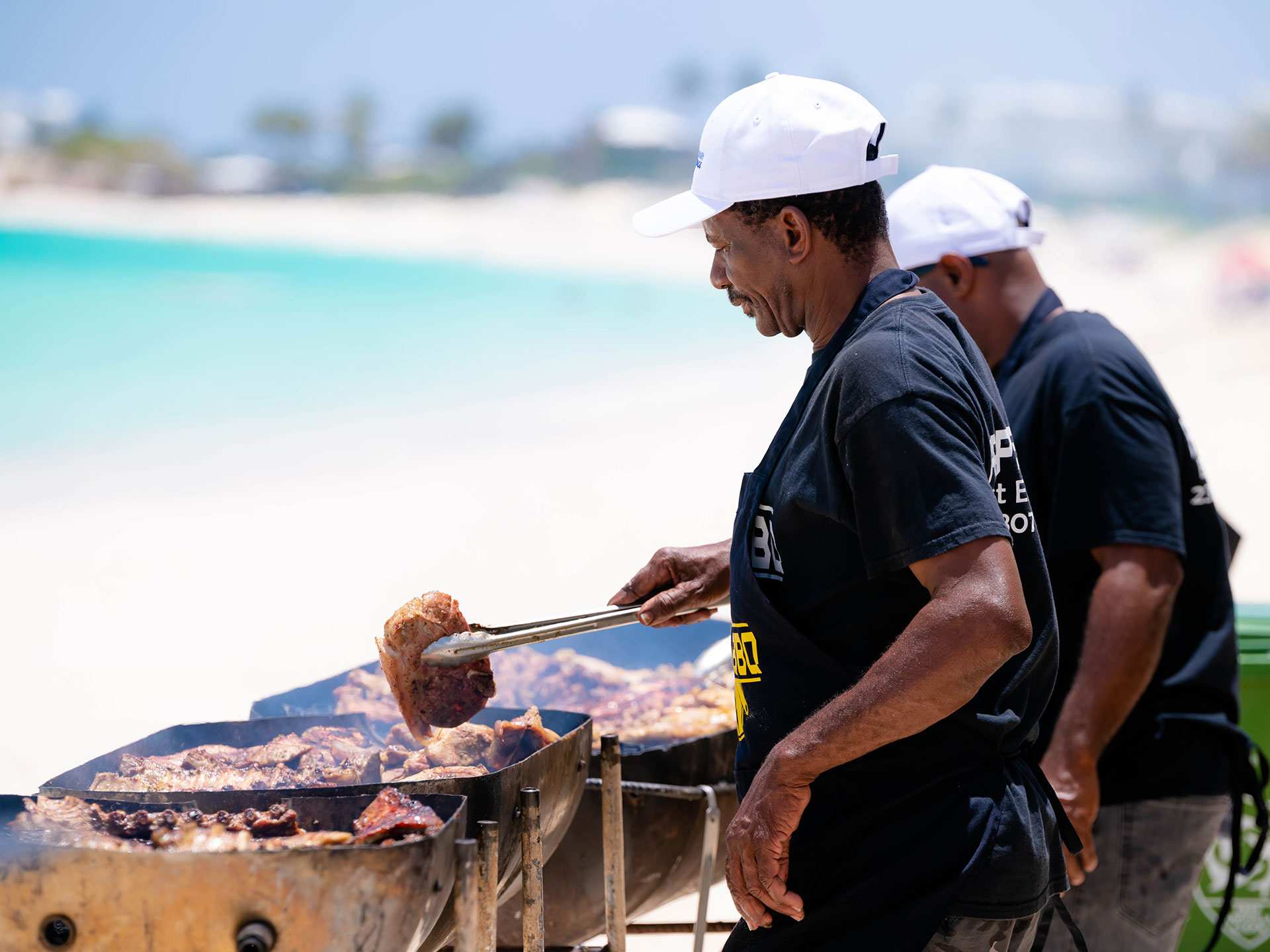 The best things to do in Anguilla | Grilling ribs at the Anguilla Culinary Experience