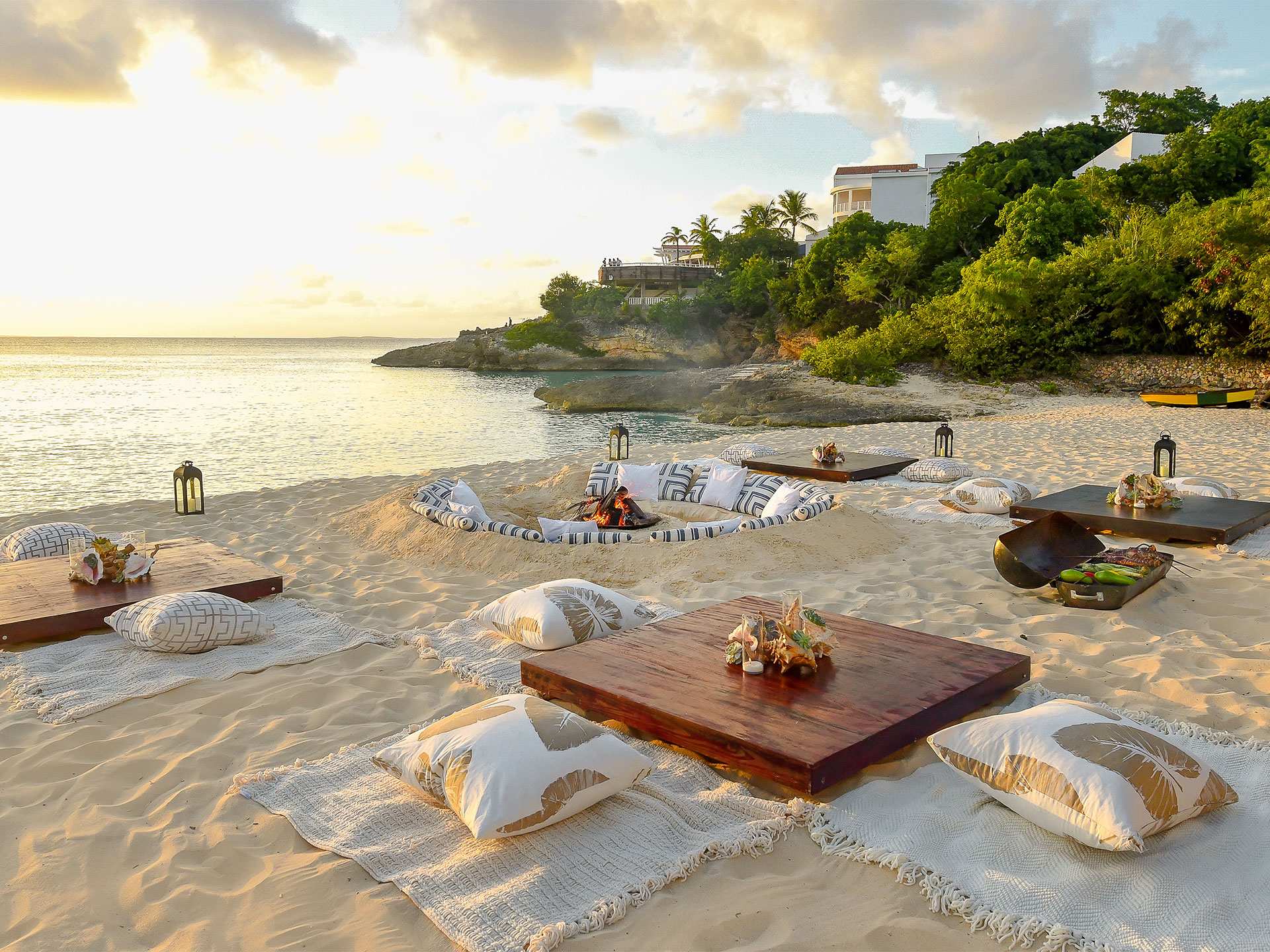 The best things to do in Anguilla | luxe picnic at Malliouhana