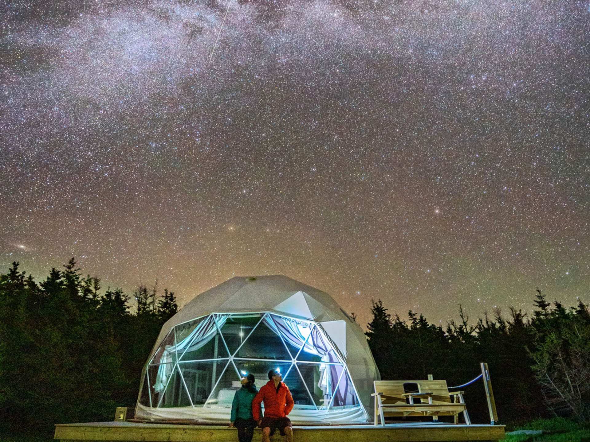 The best things to do in Nova Scotia | Glamping domes