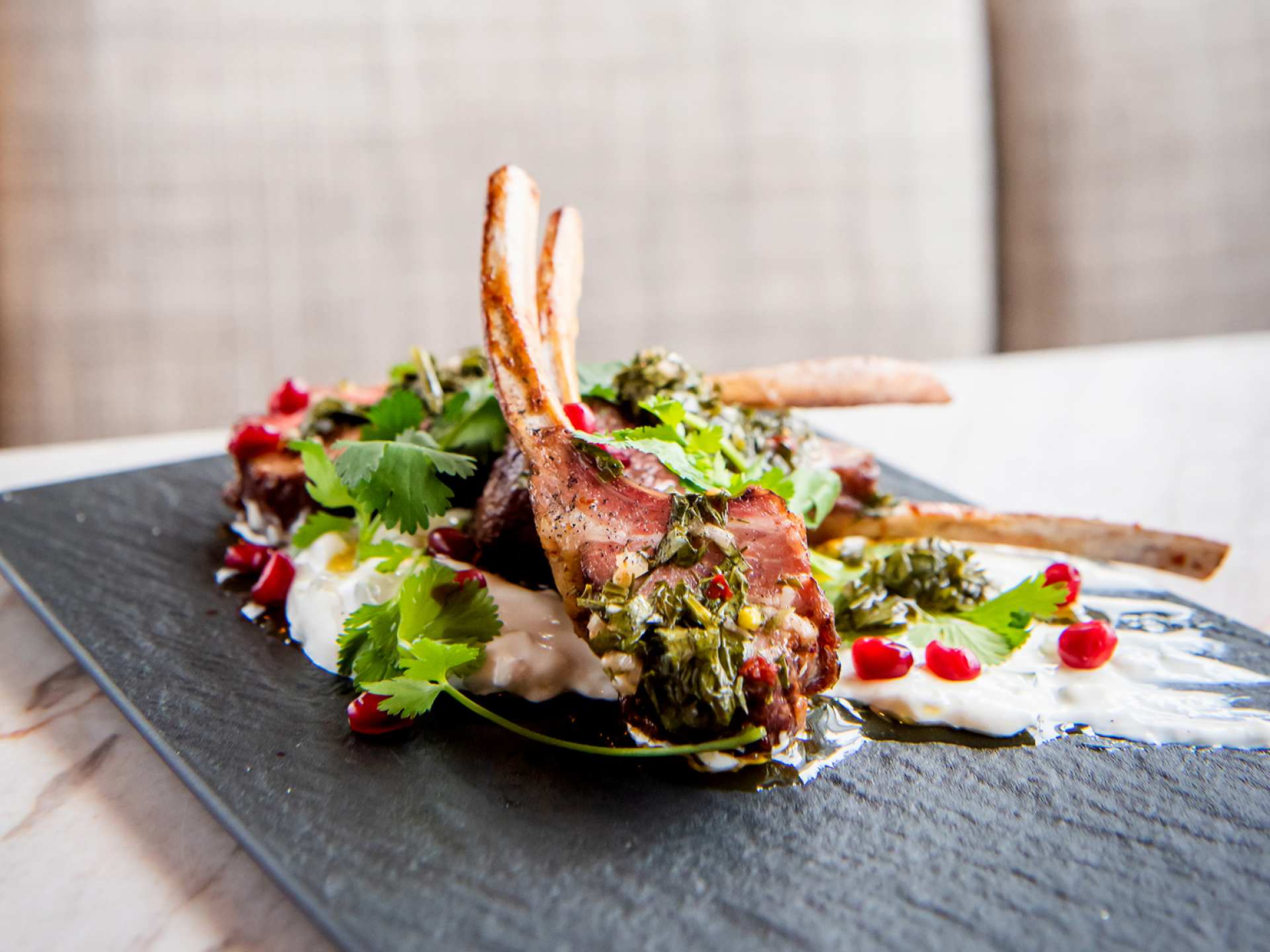 Things to do in Toronto | Grilled lamb chops at 1 Hotel Toronto