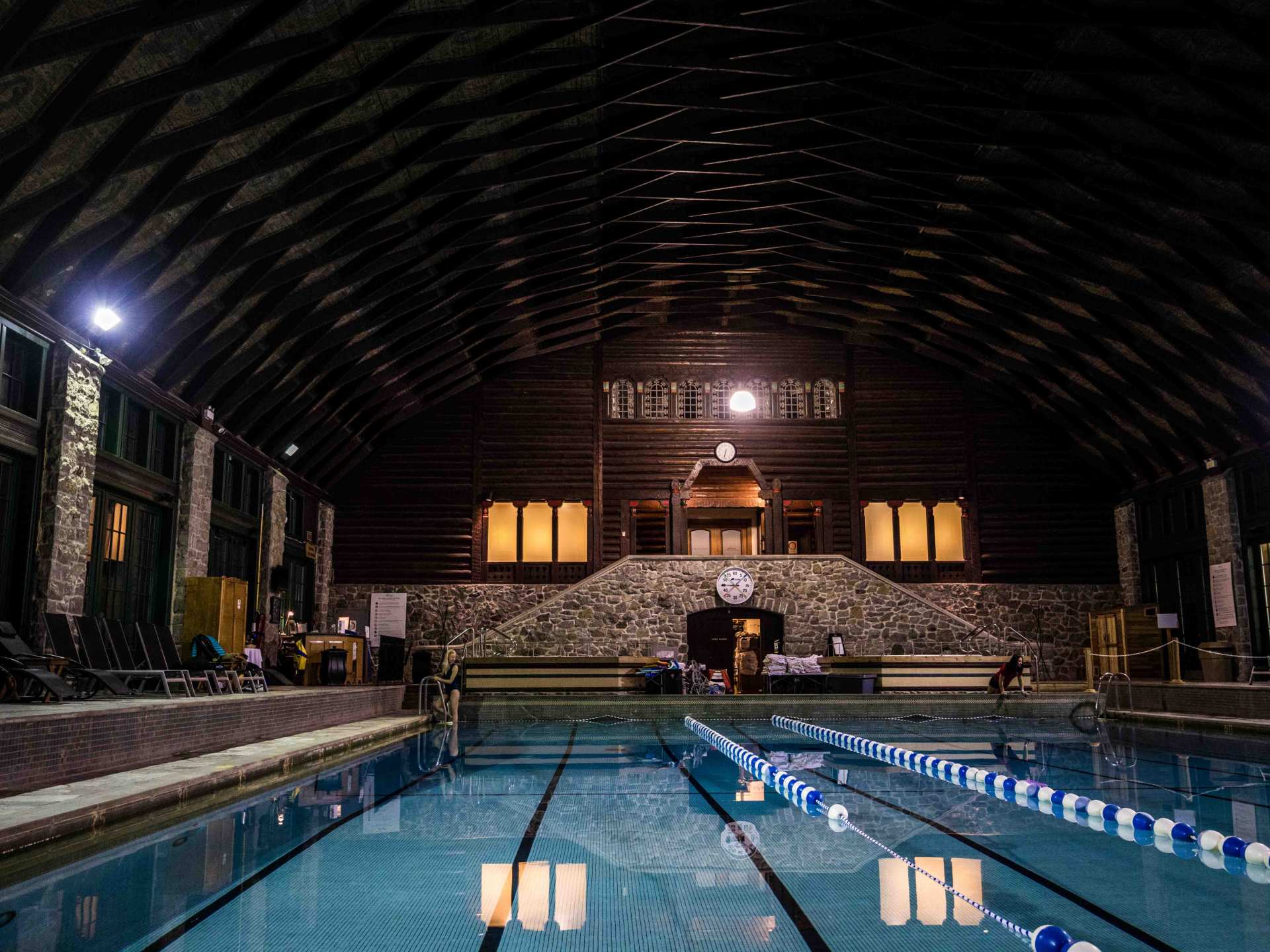 Fairmont Montebello | The swimming pool at Fairmont Le Château Montebello