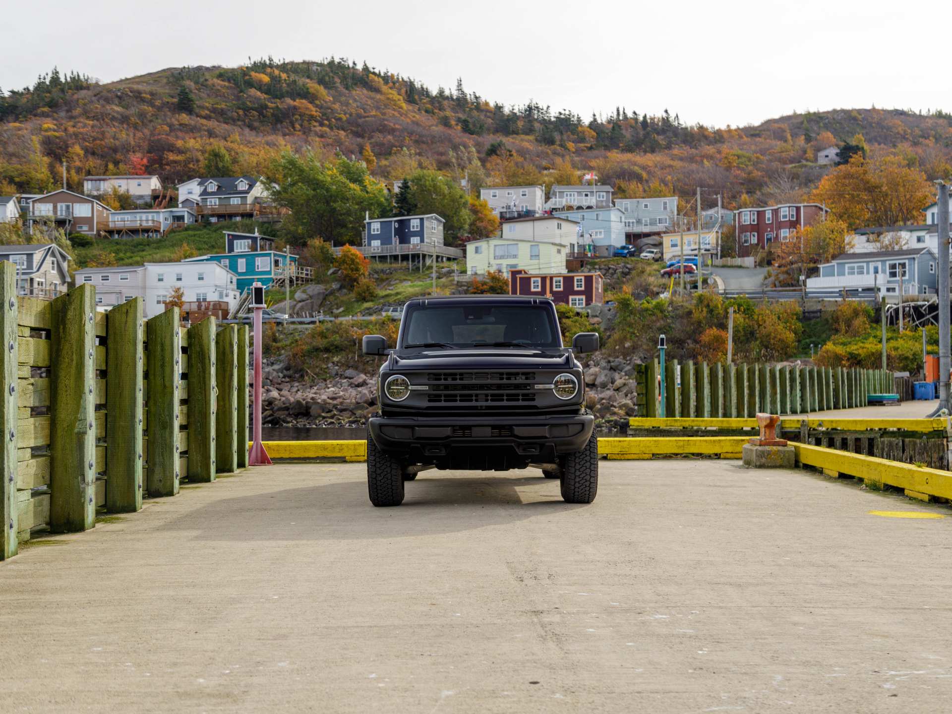 Newfoundland travel | A Turo car in Quidi Vidi, Newfoundland and Labrador