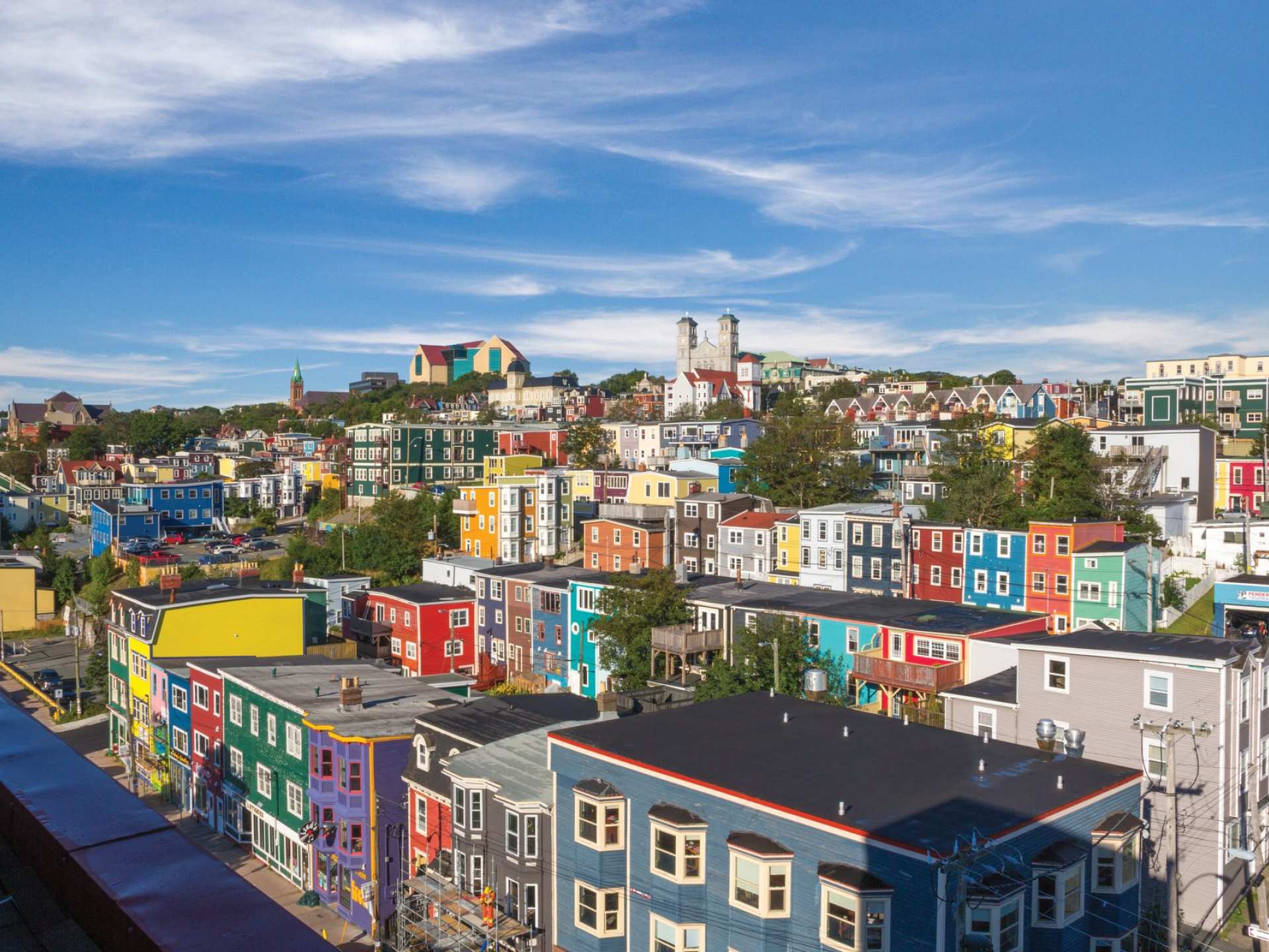 Newfoundland travel | St. John's, Newfoundland and Labrador cityscape