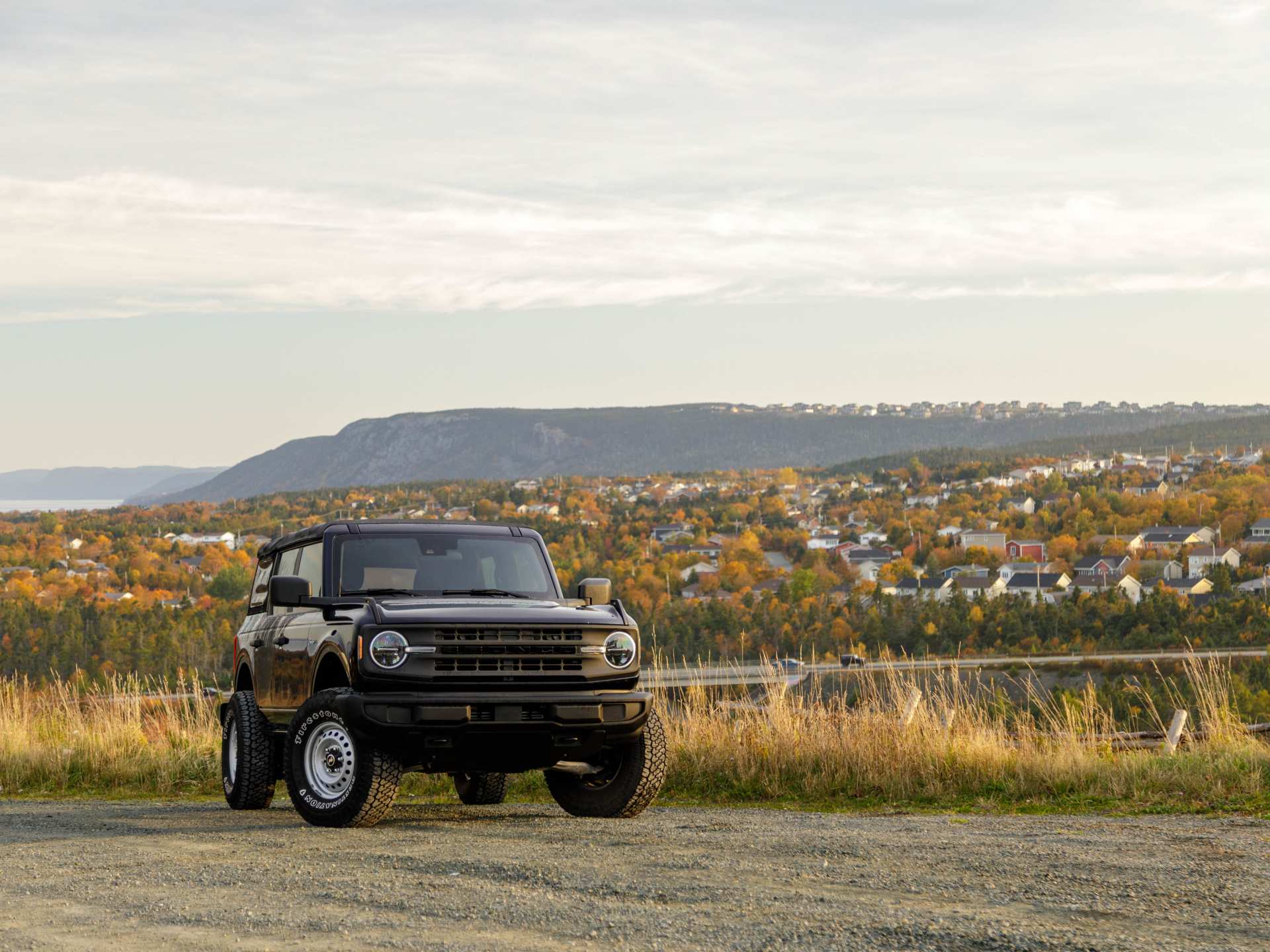 Newfoundland travel | A black jeep in St. John's, Newfoundland and Labrador