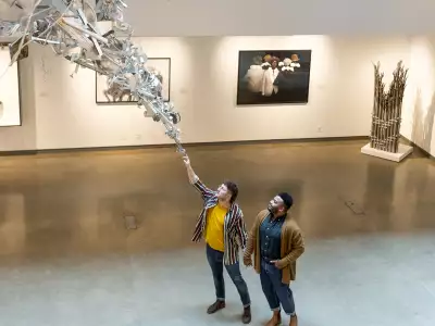 lLouisville Kentucky Bourbon | Art gallery inside the 21c Museum Hotel