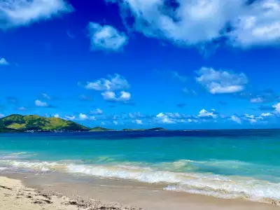 Saint Martin | A beautiful beach in Saint Martin