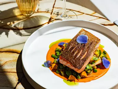 The St. Regis Toronto | Pan seared king salmon at Louix Louis