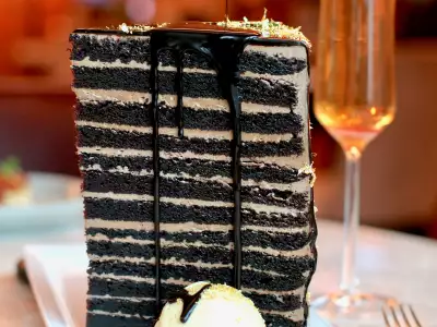 The St. Regis Toronto | 13-layer King Cake at at Louix Louis