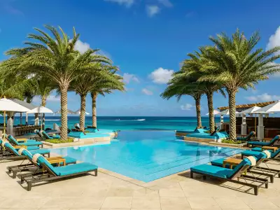 Infinity pool at Zemi Beach House
