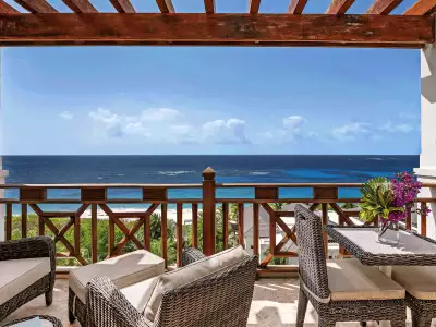 Private balcony at Zemi Beach House