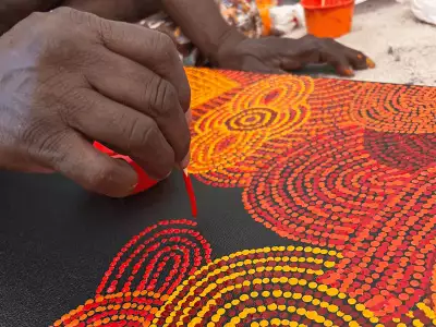 Indigenous experiences in Australia | Aboriginal Artwork in Alice Springs