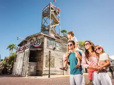 The Florida Keys | A family visits the Shipwreck Museum in Key West
