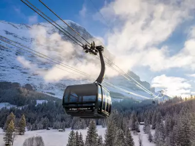 Switzerland Swiss Travel Pass | Eiger Express cable car in Switzerland