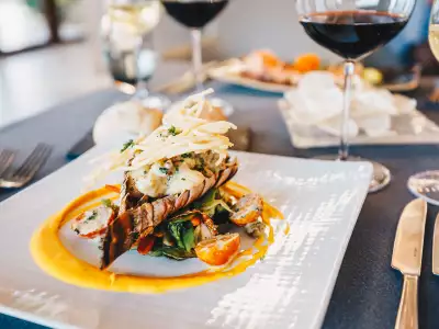 The best things to do in Anguilla | Anguilla lobster at Stone restaurant inside Zemi Beach House
